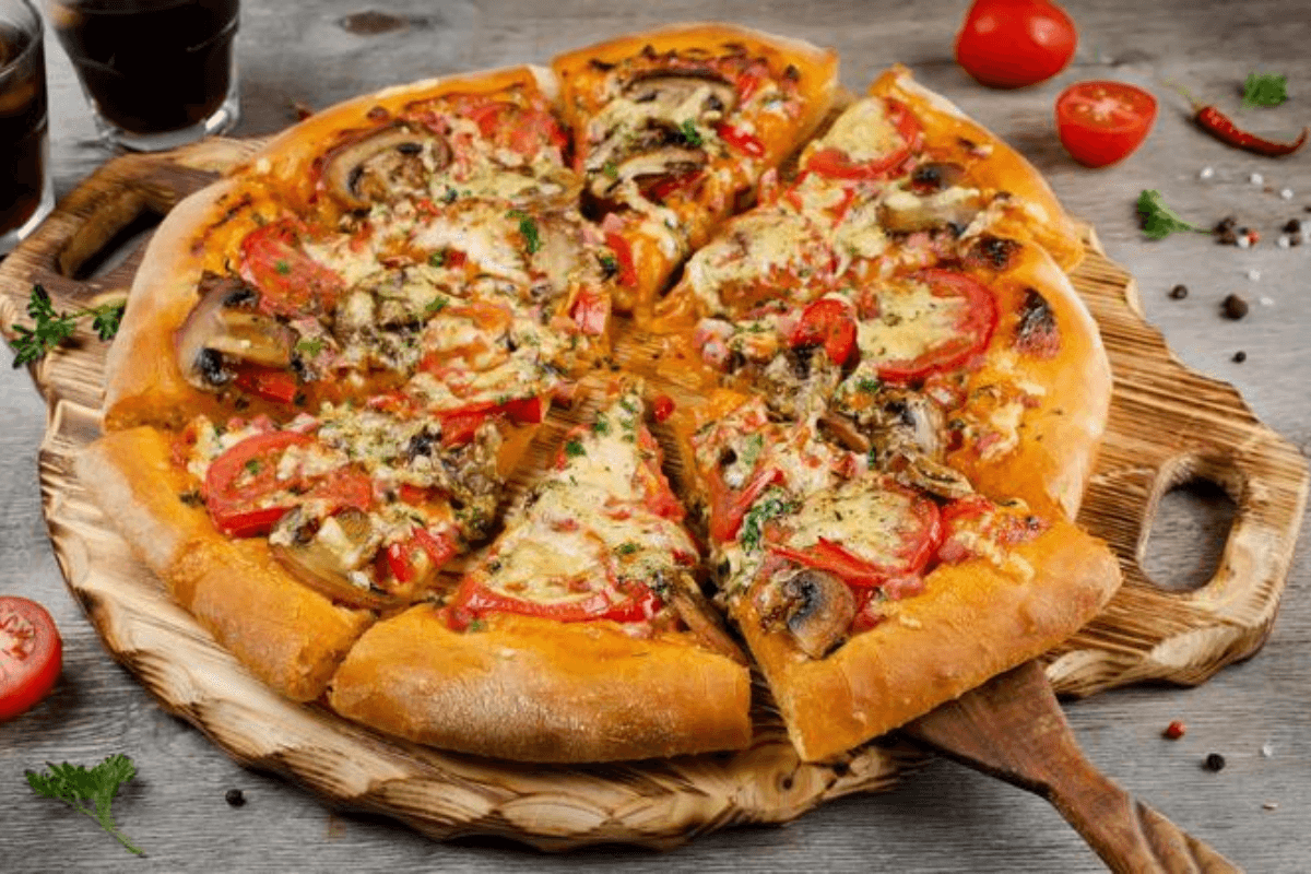 ile kcal ma pizza margherita 32 cm